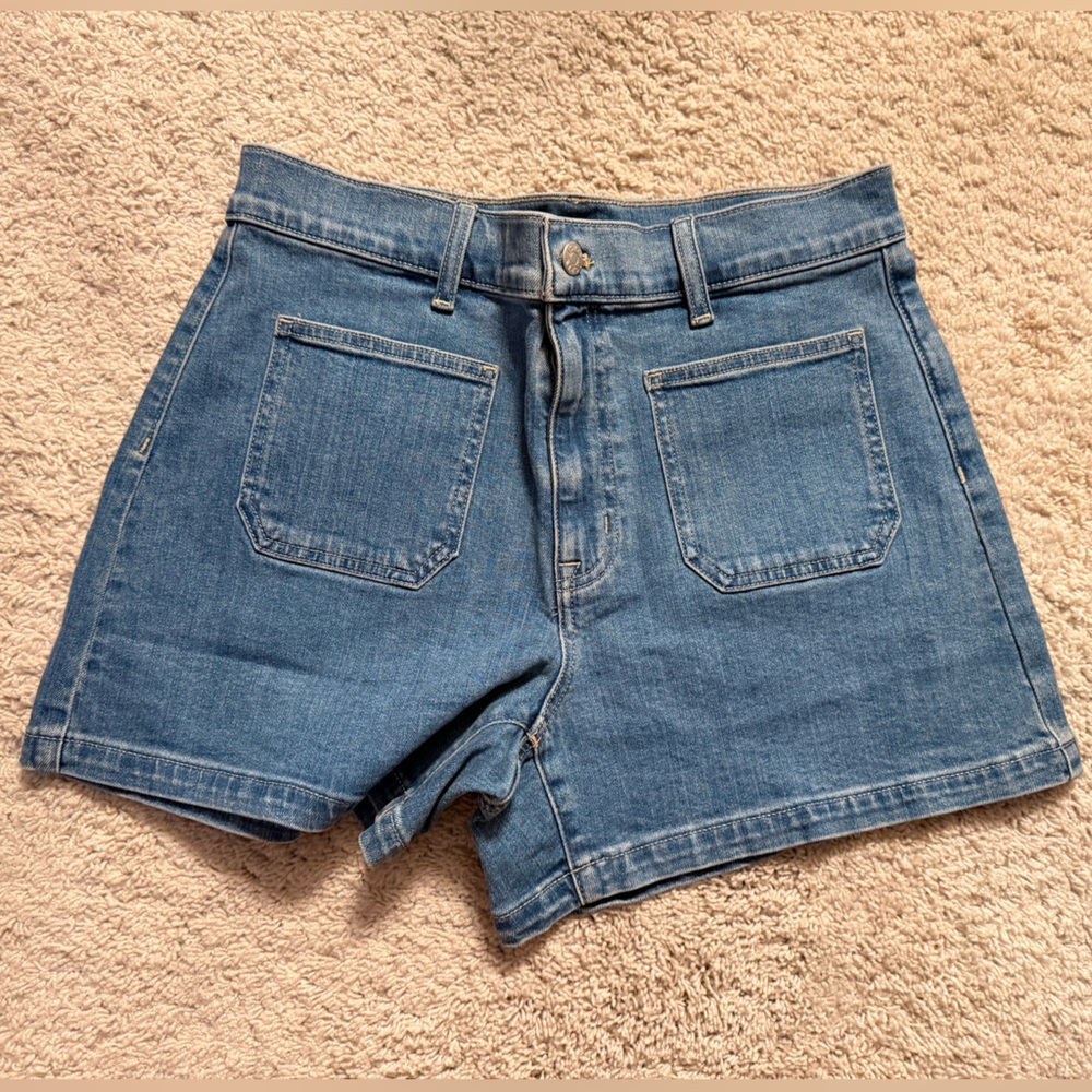 J. Crew Factory Sailor patch-pocket denim short - Picture 5 of 10